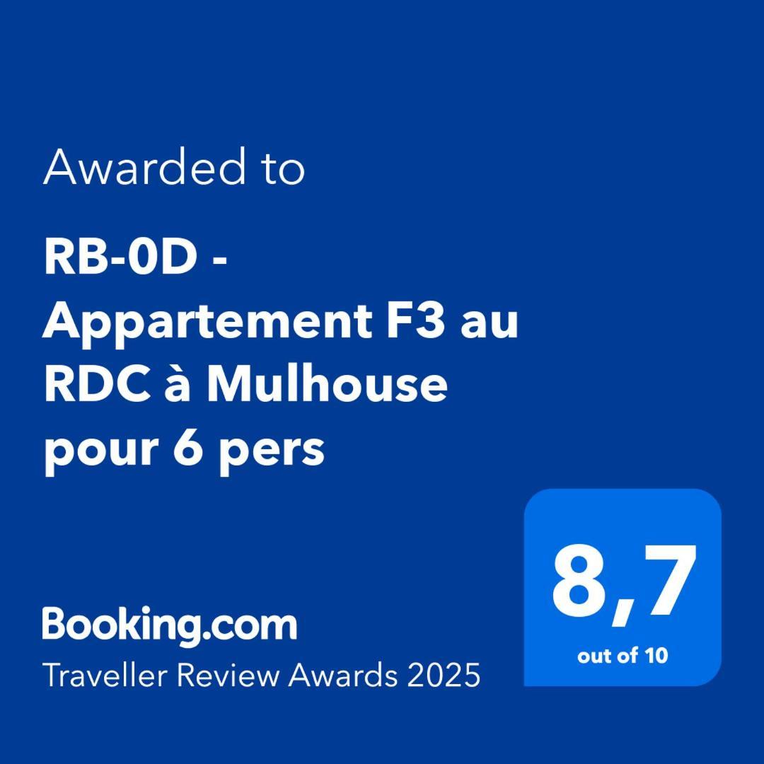 Rb-0D - Appartement Entier F3 Au Rdc De 1 A 6 Pers มูลูส ภายนอก รูปภาพ